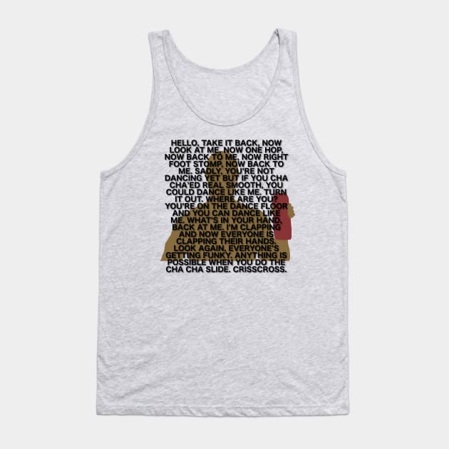 Cha Cha Old Spice Tank Top by T-Shirts by Elyn FW